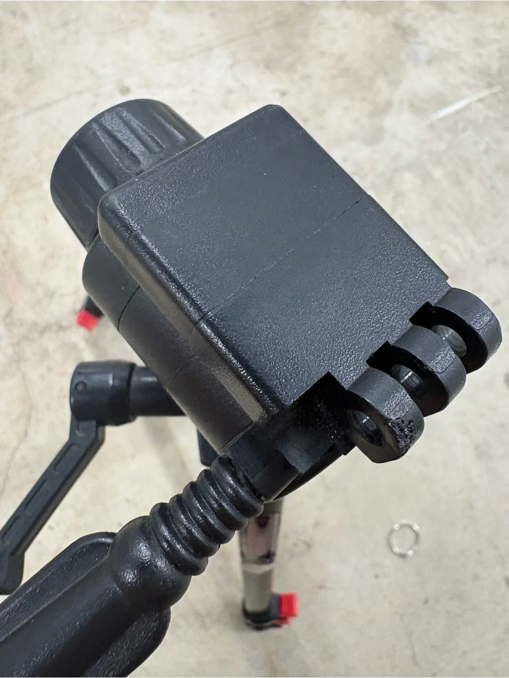 Camgear Camera Tripod w/ Pan/Tilt Head, Adjustable Legs, Rubber Foot
